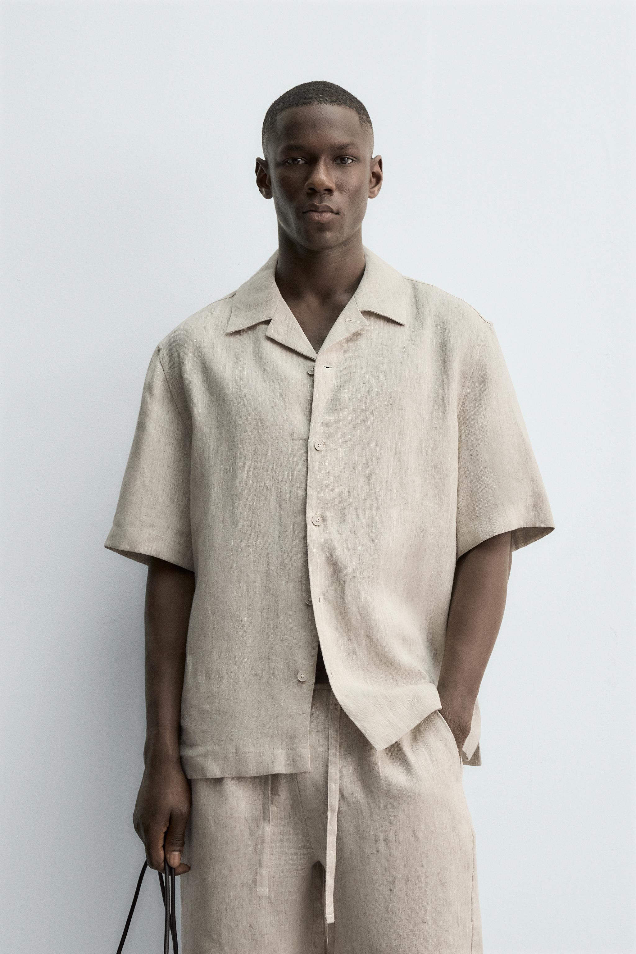CHEMISE RELAXED FIT 100% LIN